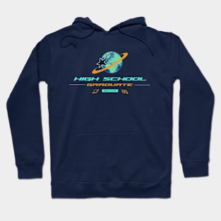 Graduate  High School Planet Graduate Hoodie